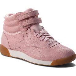 Buty Reebok - F/S Hi CN3822 Practical Pink/Chalk. Różowe buty sportowe damskie Reebok, na co dzień, bez wzorów, ze skóry, bez obcasa, na płaskiej podeszwie, bez zapięcia. W wyprzedaży za 279,00 zł.