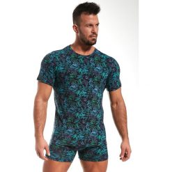 Męski T-shirt CORNETTE Emotion 52303. Szare podkoszulki męskie marki Astratex, m, z nadrukiem, z elastanu. Za 51,99 zł.