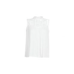Topy na ramiączkach / T-shirty bez rękawów Molly Bracken MOLLIOTEXE. Białe bluzki damskie Molly Bracken, xs, bez wzorów, bez kołnierzyka. Za 143,20 zł.