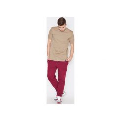 Spodnie V011 Bordo. Czerwone spodnie męskie VISENT, l, bez wzorów. Za 149,00 zł.