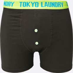 Tokyo Laundry - Bokserki (2-pack). Czarne bokserki męskie marki Tokyo Laundry, bez wzorów, z elastanu. W wyprzedaży za 29,90 zł.