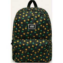 Vans - Plecak. Czarne plecaki damskie Vans, bez wzorów, z poliesteru. Za 169,90 zł.
