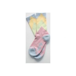Skarpetki stripes PINK /PASTELS. Różowe skarpetki damskie Ugly, bez wzorów, z bawełny. Za 29,00 zł.