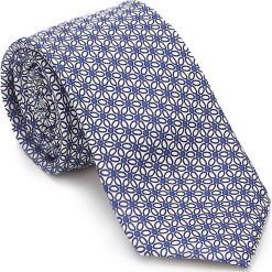 Krawat 87-7K-001-X3. Białe krawaty męskie Wittchen, z bawełny, eleganckie. Za 149,00 zł.