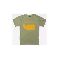 T-shirty z krótkim rękawem G-Star Raw D10981 336. Zielone t-shirty męskie G-Star RAW, xs, bez wzorów, retro, bez kołnierzyka, krótkie. Za 92,00 zł.