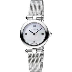 ZEGAREK GUCCI DIAMANTISSIMA YA141504. Białe zegarki damskie marki GUCCI, ze stali. Za 3590,00 zł.