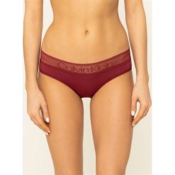 Figi klasyczne Calvin Klein Underwear 000QD3699E. Niebieskie figi damskie Calvin Klein Underwear, m, bez wzorów. W wyprzedaży za 59,00 zł.