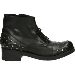 Botki - ZT69 VIT NERO. Czarne botki damskie skórzane Venezia. Za 469,00 zł.