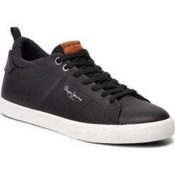 Sneakersy PEPE JEANS - Marton Basic PMS30501 Black 999. Czarne sneakersy męskie Pepe Jeans, bez zapięcia. Za 299,00 zł.