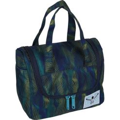 Kosmetyczka "Toiletery" w kolorze granatowo-zielonym - 25 x 20 x 12 cm. Niebieskie kosmetyczki męskie marki Chiemsee Bags. W wyprzedaży za 61,95 zł.