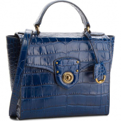 Torebka LAUREN RALPH LAUREN - Top Handle 431710885002 Navy. Niebieskie torebki klasyczne damskie Lauren Ralph Lauren, ze skóry. W wyprzedaży za 1039,00 zł.
