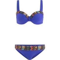 Stroje dwuczęściowe damskie: Bikini na fiszbinach (2 części) bonprix błękit królewski
