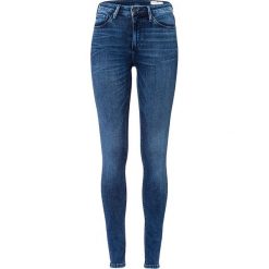 Dżinsy "Natalia" - Super Skinny fit - w kolorze niebieskim. Niebieskie jeansy damskie Cross Jeans, l, z podwyższonym stanem. W wyprzedaży za 98,95 zł.