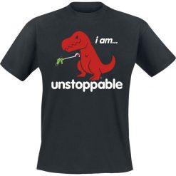 Goodie Two Sleeves I Am ... Unstoppable T-Shirt czarny. Czarne koszulki męskie Goodie Two Sleeves, xl, bez wzorów, bez kołnierzyka. Za 74,90 zł.