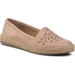 Espadryle LASOCKI - WI16-SPAROW-03 Beige. Brązowe espadryle damskie Lasocki, na co dzień, bez wzorów, ze skóry, bez obcasa, na płaskiej podeszwie, bez zapięcia. Za 159,99 zł.