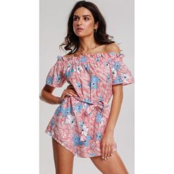 Czerwony Kombinezon Twisted Princess. Czerwone kombinezony dziewczęce Renee, w paski, eleganckie, krótkie. Za 129,99 zł.