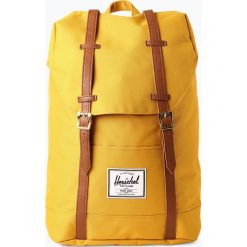 Herschel - Plecak męski, żółty. Żółte plecaki męskie Herschel, bez wzorów. Za 395,95 zł.