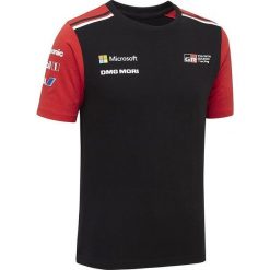 Koszulka chłopięca czarna r. XXL. Czarne t-shirty chłopięce Toyota Gazoo Racing, bez wzorów, bez rękawów. Za 119,00 zł.