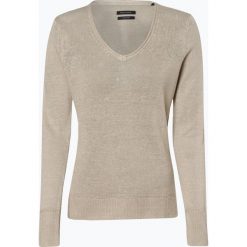 Marc O'Polo - Damski sweter lniany, beżowy. Swetry damskie Marc O'Polo. Za 379,95 zł.