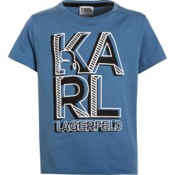 T-shirty chłopięce: KARL LAGERFELD Tshirt z nadrukiem türkis