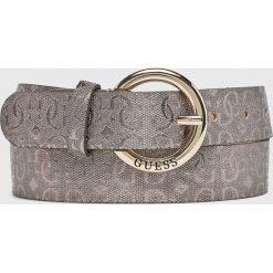 Guess Jeans - Pasek. Szare paski damskie Guess Jeans, w paski, z jeansu. W wyprzedaży za 149,90 zł.