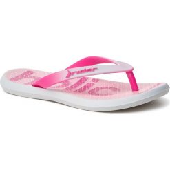Japonki RIDER - Energy VI Kids 82563 White/Pink 24587. Białe sandały dziewczęce Rider, z tworzywa sztucznego, bez zapięcia. W wyprzedaży za 49,99 zł.