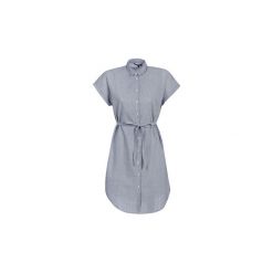 Sukienki krótkie Vero Moda VMJANE. Niebieskie sukienki damskie Vero Moda, s, bez wzorów, bez kołnierzyka, z krótkim rękawem, krótkie, mini. Za 119,00 zł.