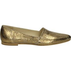 Mokasyny damskie: Mokasyny - 1414 CRA ORO