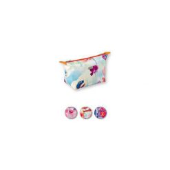 TOP CHOICE Kosmetyczka damska Poppy (93661). Szare topy damskie marki TOP CHOICE, bez wzorów, bez kołnierzyka. Za 12,39 zł.