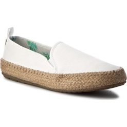 Espadryle EMU AUSTRALIA - Gum W11385 Coconut. Białe tomsy damskie EMU Australia, z materiału, na płaskiej podeszwie. W wyprzedaży za 199,00 zł.