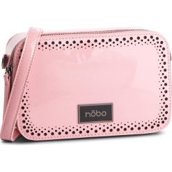 Torebka NOBO - NBAG-G3790-C004 Różowy. Różowe listonoszki damskie marki Nobo, bez wzorów, ze skóry ekologicznej, wizytowe, bez dodatków. W wyprzedaży za 139,00 zł.