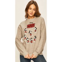 Tally Weijl - Bluza. Szare bluzy damskie TALLY WEIJL, s, z nadrukiem, z bawełny, bez rękawów, bez kaptura. W wyprzedaży za 69,90 zł.