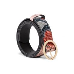 ACCCESSORIES 1W2-010-SS20 Różowy. Różowe paski damskie ACCCESSORIES, w paski, ze skóry ekologicznej. Za 29,99 zł.