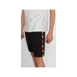 SPORT SHORTS BLACK. Czarne spodenki sportowe męskie Mszz, s, bez wzorów, sportowe. Za 99,00 zł.