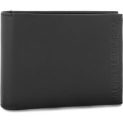 Duży Portfel Męski CALVIN KLEIN JEANS - Logo Pop Billfold W Coin K40K400679 001. Czarne portfele męskie marki Calvin Klein Jeans, z jeansu. Za 279,00 zł.