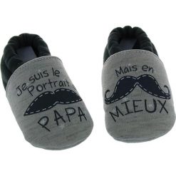 Buciki niemowlęce: Buty niemowlęce w kolorze szarym