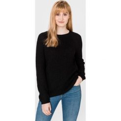 Vero Moda Leanna Sweter Czarny. Czarne bluzy damskie Vero Moda, xs, bez wzorów, z materiału, bez rękawów, bez kaptura. Za 118,95 zł.
