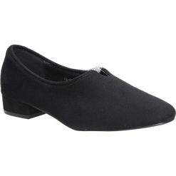 Baleriny z ozdobą Casu LL-96P. Czarne baleriny damskie Casu. Za 59,99 zł.