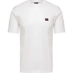 T-shirt PAUL&SHARK. Niebieskie t-shirty męskie Paul and Shark, m, z nadrukiem, z bawełny, klasyczne, z okrągłym kołnierzem. Za 550,00 zł.