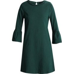 Sukienki hiszpanki: Cortefiel DRESS WITH DETAIL IN COLLAR AND FLARED CUFFS Sukienka letnia dark green
