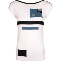 Karl Lagerfeld Bluzka. Bluzki damskie KARL LAGERFELD, z nadrukiem, bez kołnierzyka. Za 219,00 zł.