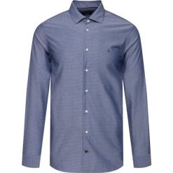 Koszula Tommy Hilfiger Tailored Micro Design Classic TT0TT06013. Niebieskie koszule męskie Tommy Hilfiger Tailored, m, bez wzorów, z bawełny, casualowe, bez kołnierzyka, bez rękawów. W wyprzedaży za 189,00 zł.