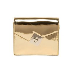 Torebki klasyczne damskie: Torebka w kolorze złotym – (S)18 x (W)21 x (G)8 cm