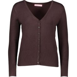 Kardigan w kolorze brązowym. Pomarańczowe swetry damskie Cachemire and Co, xl, bez wzorów. W wyprzedaży za 131,95 zł.