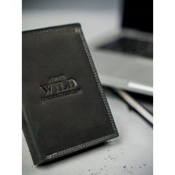 Portfel męski skórzany RFID Always Wild N890 czarny - czarny. Czarne portfele męskie ALWAYS WILD, bez wzorów. Za 49,99 zł.