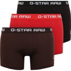 Slipy męskie: GStar CLASSIC TRUNK CLR 3 PACK Panty dark flame/deep bordeaux/black