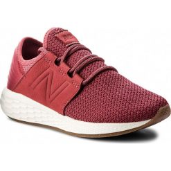 Buty NEW BALANCE - WCRUZNR2 Bordowy. Czerwone buty do biegania damskie New Balance, z materiału. W wyprzedaży za 269,00 zł.