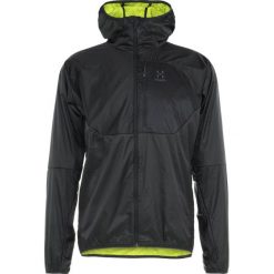 Haglöfs PROTEUS Kurtka Outdoor magnetite. Czarne kurtki sportowe męskie marki Haglöfs, xl, bez wzorów, z materiału, bez kaptura, outdoorowe. Za 759,00 zł.