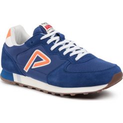 Sneakersy PEPE JEANS - Klein Archive PMS30592 Lagoon 539. Niebieskie sneakersy męskie Pepe Jeans, bez zapięcia. W wyprzedaży za 229,00 zł.