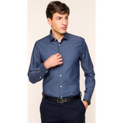 Koszula Tommy Hilfiger Tailored Overhemd TT0TT06006. Niebieskie koszule męskie Tommy Hilfiger Tailored, m, bez wzorów, z bawełny, casualowe, bez kołnierzyka, bez rękawów. W wyprzedaży za 169,00 zł.